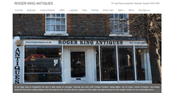 Desktop Screenshot of kingantiques.co.uk